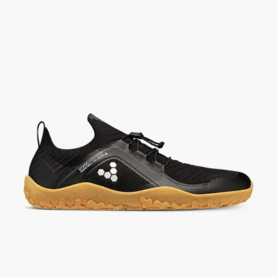 Sapatilhas Trail Running Vivobarefoot Primus Trilha Knit FG Masculino Obsidiana | 6140-ASUXO