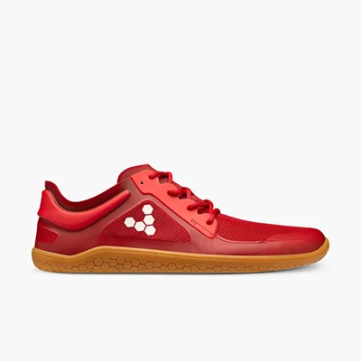 Sapatilhas de Corrida Vivobarefoot Primus Lite III Masculino Vermelhas | 1692-XCGRF