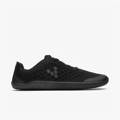 Sapatilhas de Corrida Vivobarefoot Stealth II Masculino Obsidiana | 3891-RBJKM