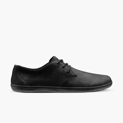 Sapatos Trabalho Vivobarefoot Ra II Masculino Obsidiana | 3294-WUMVN